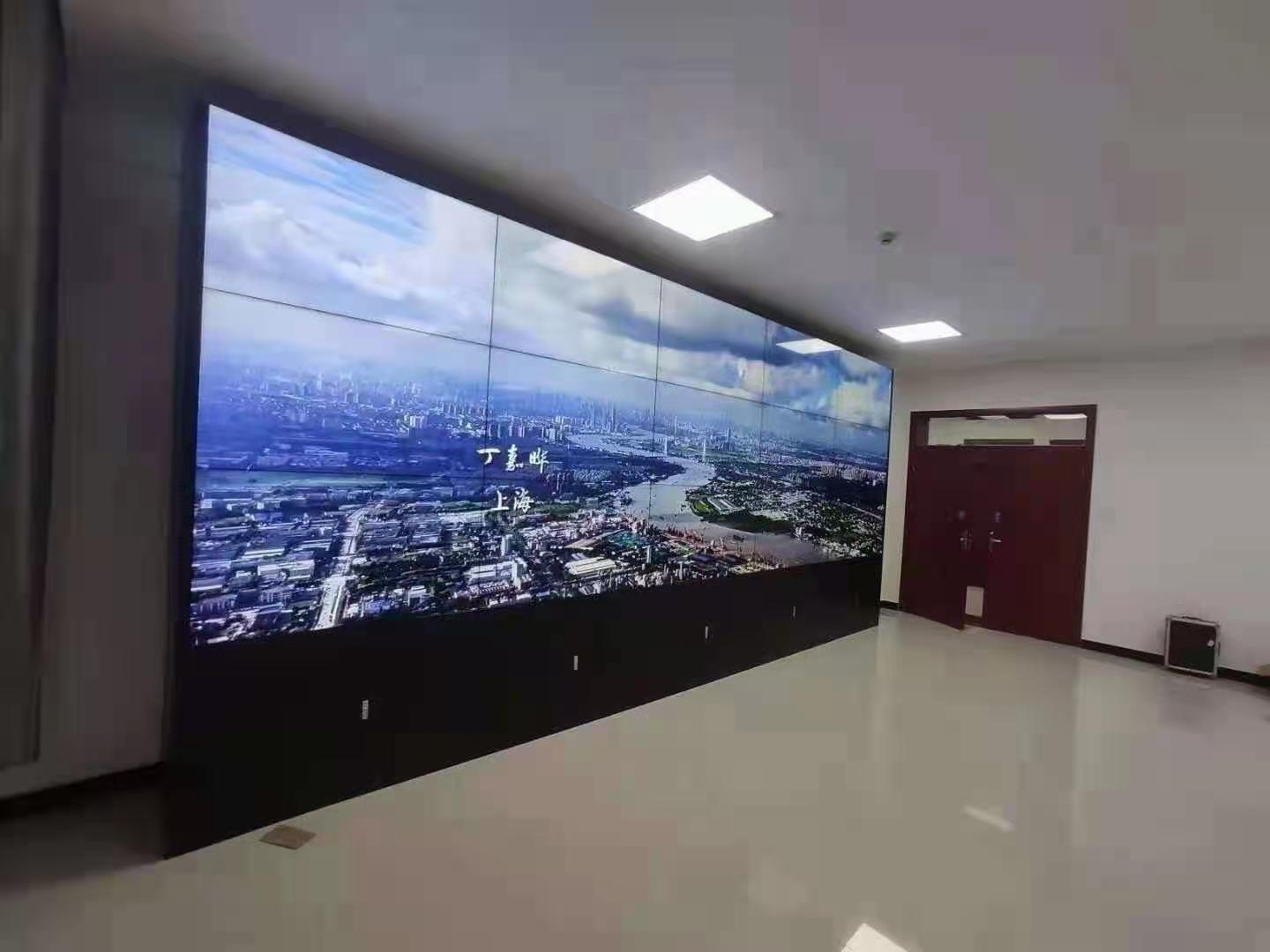 洮南拼接屏-55寸京东方液晶拼接屏3X4案例展示